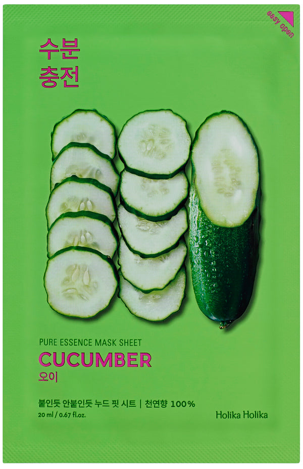 HOLIKA HOLIKA Pure Essence Mask Sheet - Cucumber