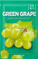 THE SAEM Natural Green Grape Mask Sheet